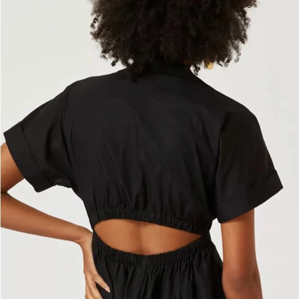 Anthropologie Twist Waist Midi Shirtdress NWT - Picture 4 of 10